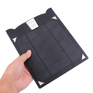 Portable 5W 5V 1A Solar Panel Charger for Mobile Phones & Digital Camera & MP3 & MP4 & iPad